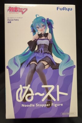FuRyu Noodle Stopper Figure VOCALOID Hatsune Miku Noodle Stopper Figure Flower Fairy Kikyo image 1