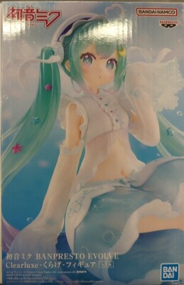 Bandai Spirits BANPRESTO EVOLVE Clearluxe VOCALOID Hatsune Miku Jellyfish Figure image 1