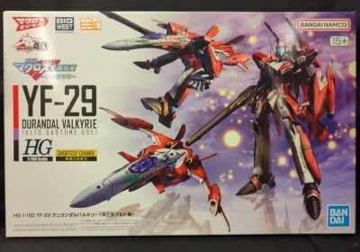 Bandai HG YF-29 Durandal Valkyrie ( Alto Saotome model) 图片 1