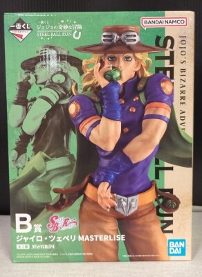 Bandai Spirits Ichiban Kuji JoJo's Bizarre Adventure Bizarre Adventure STEEL BALL RUN SBR B-Prize: Gyro Zeppeli MASTERLISE