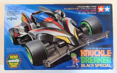 Tamiya Aero Mini 4WD Super X chassis Knuckle Breaker Black Special (Reissue) 19608 图片 1