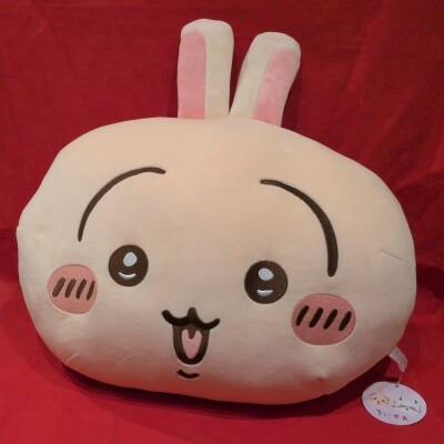 Parade Mochi-Mochi Face Super Big Plush Stuffed Toy 2 - Chiikawa Rabbit 2 รูปภาพ 1