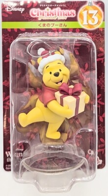 ハッピーくじ ディズニー クリスマスオーナメントくじ2024 フィギュアオーナメント賞 13 くまのプーさん 画像 1