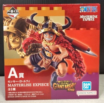 Bandai Spirits Kuji One Piece -Elbaf Arc- GIANT BASH!! Vol.1 A-Prize Monkey D Luffy MASTERLISE EXPIECE