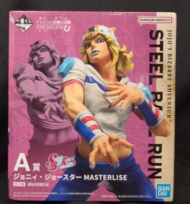 Bandai Spirits Ichiban Kuji JoJo's Bizarre Adventure Bizarre Adventure STEEL BALL RUN SBR A-Prize Johnny Joestar MASTERLISE