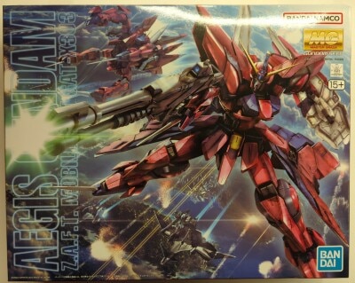 BANDAI SPIRITS MG 1/100 Bandai Namco Aegis Gundam/15+