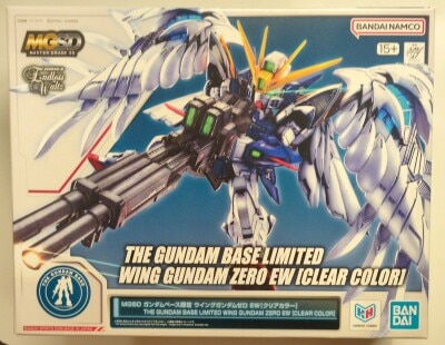 Bandai Spirits MGSD/Gundam Base Limited Mobile Suit Gundam Wing Endless Waltz Wing Gundam Zero EW [Clear Color]