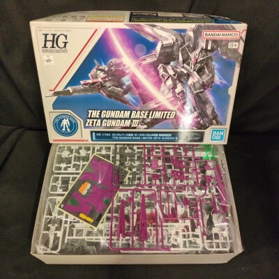 Bandai Spirits HG 1/144 Gundam Base Limited Bandai Namco Z Gundam Unit 3 Early Test Type/8+ Bild 1