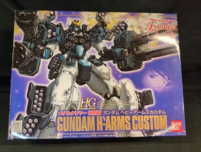Bandai HG Mobile Suit Gundam Wing Endless Waltz Gundam Heavyarms Custom Metal Clear Special Edition EW03