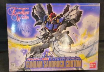 バンダイ HG 新機動戦記ガンダムW Endless Waltz ガンダムサンドロックカスタム メタルクリヤー特別版 EW-07