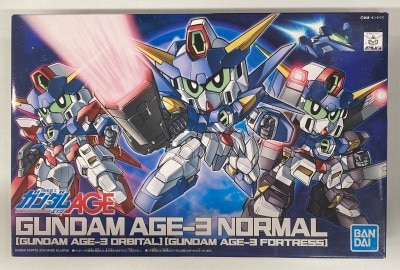 BANDAI SPIRITS BB Senshi Gundam AGE3 (Normal, Orbital, Fortress) 372 image 1