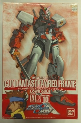 Bandai 1/100 Mobile Suit Gundam Seed MSV Gundam Astray Red Frame