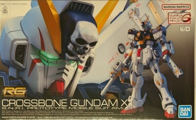 BANDAISPIRITS RG 1/144 Bandai Namco version Crossbone Gundam X-1 /15 + notation 31