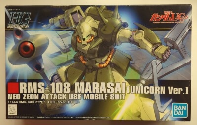 Bandai Spirits HGUC 1/144 Mobile Suit Gundam Unicorn Marasai(Unicorn Ver.) 138