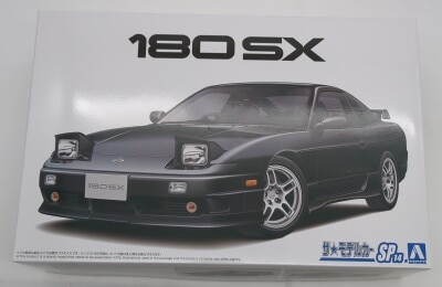 Aoshima 1/24 The Model Car Nissan RPS13 180SX TYPE X `96 Custom Wheels SP14 Bild 1