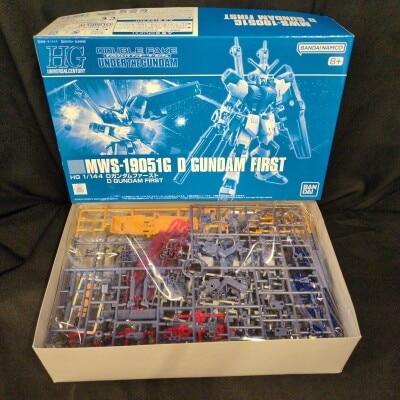 BANDAI SPIRITS HG 1/144 double Fake Under the D Gundam First image 1