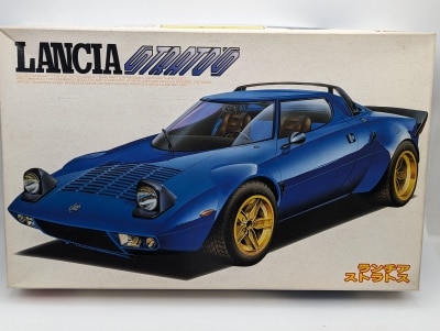 Fujimi 1/20 Lancia Stratos body color blue 09011 image 1