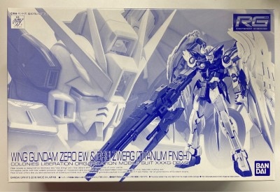 バンダイ RG 1/144 新機動戦記ガンダムW Endless Waltz ウイングガンダムゼロEW &ドライツバーク チタニウムフィニッシュ 圖片 1
