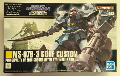 BANDAI SPIRITS HGUC 1/144 Bandai Namco version Gouf Custom/+ notation 117 图片 1