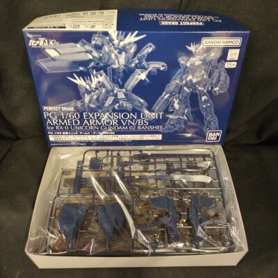 BANDAISPIRITS PG 1/60 Bandai Namco Banshee Expansion Unit Armed Armor VN/BS image 1
