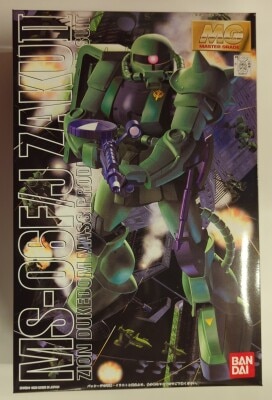 Bandai MG 1/100 Mobile Suit Gundam MS-06F/J Zaku II