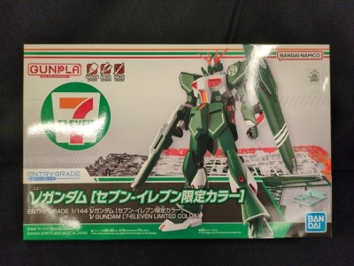 BANDAI SPIRITS ENTRYGRADE 1/144 7-Eleven ν (Nu) Gundam 7-Eleven Limited Edition Color