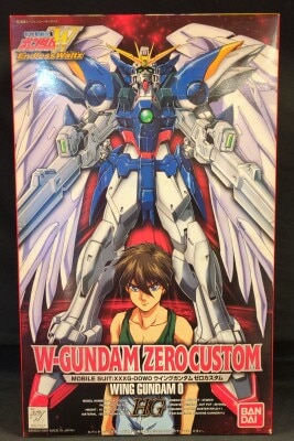 Bandai HG 1/100 New Mobile Report Gundam Wing Endless Waltz Wing Gundam Zero Custom / Postal 5-digit / ST (6) EW-2 image 1