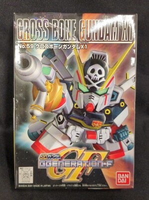 BB Senshi G Generation F Mobile Suit Gundam Crossbone Crossbone Gundam X1 G59