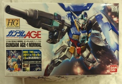 Bandai HG GUNDAM AGE 1/144 Mobile Suit Gundam AGE Gundam AGE-1 Normal 01 image 1