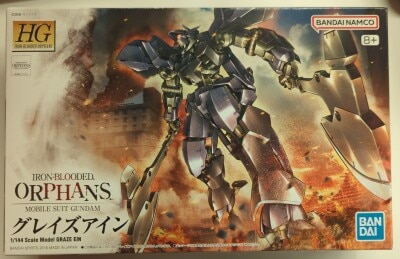 Bandai Spirits HG 1/144 Bandai Namco version Graze Ain 8+ (marked 018)