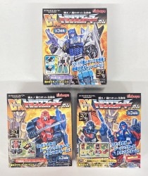Kabaya DX Transformers Gum 2 (Overlord and Lord Caesar) Complete 3 Type Set, 1-3 image 1