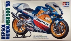 Tamiya 1/12 Motorcycle serie No.71 Repsol Honda NSR500 '98 14071