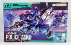 Bandai Spirits HG 1/144 Mobile Suit Gundam GQuuuuuuX Military Police Zaku 2 image 1