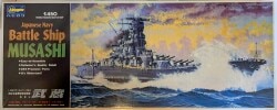 Hasegawa 1/450 Scale series Motorized Imperial Japanese Navy Super Dreadnought Battleship Musashi Z002