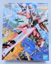 BANDAI SPIRITS MG 1/100 Bandai Namco version Infinite Justice Gundam / + notation image 1