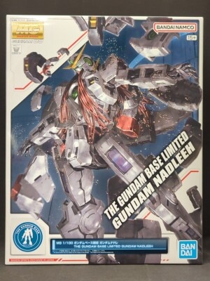 Bandai Spirits MG 1/100Gundam Base Limited Mobile Suit Gundam OO Gundam Nadleeh image 1