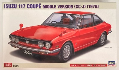 Hasegawa 1/24 Isuzu 117 Coupe Mid-Model XC-J (1976)
