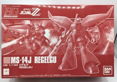 Bandai HGUC 1/144 Mobile Suit Gundam ZZ Regelgu Bild 1