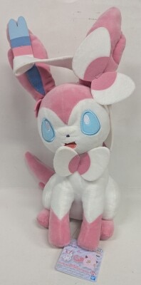 Bandai Spirits Mofugutto Plush Toy Fancy Time Sylveon Screaming Tail Pokemon Sylveon Bild 1
