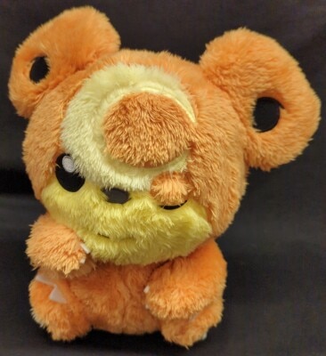 Bandai Spirits Mofugutto Warm and Relaxing Plush Stuffed Toy Pikachu Teddiursa Pokemon Teddiursa