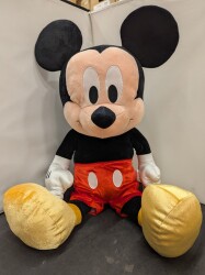 FuRyu Super Super Big Plush Stuffed Toy Shiny Micky Mouse Bild 1