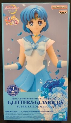 BANDAI SPIRITS GLITTERandGLAMOURS SUPER SAILOR MERCURY Super Sailor Mercury (Another Color) B imagen 1