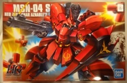 BANDAI SPIRITS HGUC 1/144 Mobile Suit Gundam Counterattack Sazabi (metallic Coating Ver.) image 1
