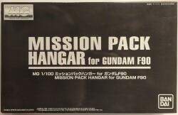 Bandai Spirits MG 1/100 Mobile Suit Gundam F90 Mission Pack Hanger for Gundam F90