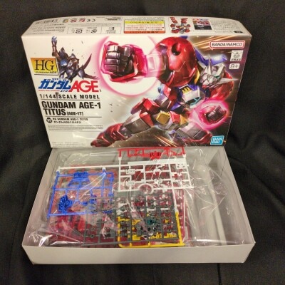BANDAI SPIRITS HG GUNDAM AGE 1/144 Bandai Spirits version Gundam-1 Titus 05 รูปภาพ 1