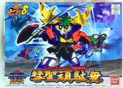 Bandai SD Gundam BB Senshi Shin SD Sengokuden Tensei Shichininshu Suisei Gundam Kirakou Gokusai 188/8 image 1