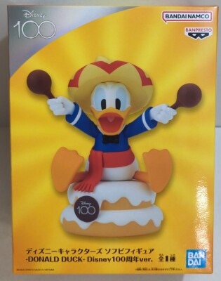 Bandai Spirits Soft Vinyl Figure DONALD DUCK Disney 100th Anniversary Ver. imagen 1