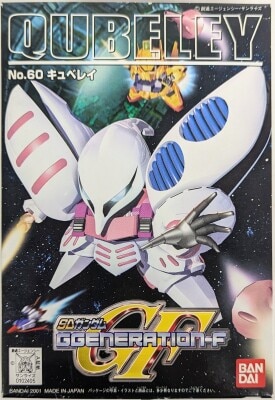 Bandai BB Senshi/G Generation F SD Gundam GGENERATION-F Qubeley 60 image 1
