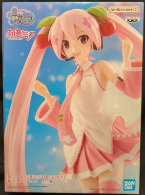 Bandai Spirits Sakura Miku BANPRESTO EVOLVE VOCALOID Sakura Miku Figure Bild 1