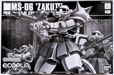 Bandai Spirits HGUC 1/144 Bandai Namco version MS-06 Mass Production Type Zaku Eco-Pla New Logo Version / 8+ marking